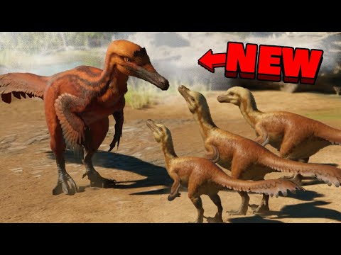 AUSTRORAPTOR The Next DLC Dino For JWE3 Revealed! - The Wetlands DLC thumbnail