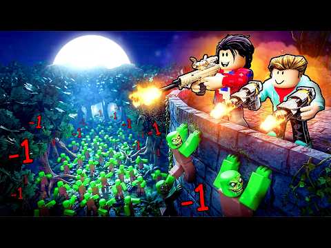 ? 1000 ДНЕЙ ВЫЖИВАЕМ НА ЗОМБИ АРЕНЕ В РОБЛОКС! thumbnail