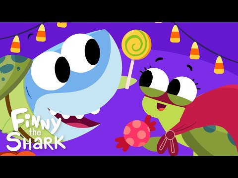 One For You, One For Me | Kids Halloween Song | Finny The Shark thumbnail