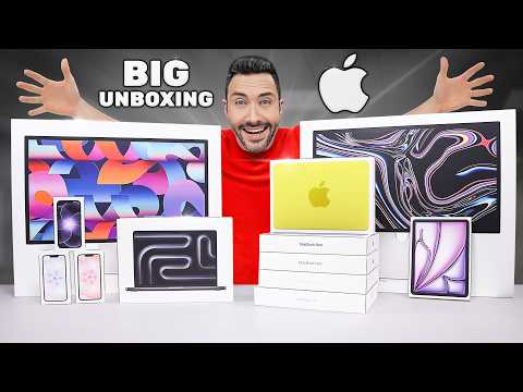 J'ai acheté Toutes Les Nouveautés Apple ! (Macbook Neo, Pro, iPhone 17e, Studio Display, iPad Air 7) thumbnail