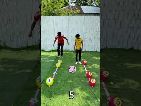 Who will win ludo giant ballon pop race ? part2 thumbnail