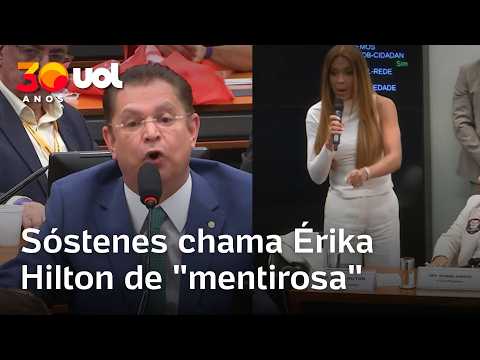 Fim da escala 6x1: Sóstenes Cavalcante chama Érika Hilton de 'mentirosa'; veja vídeo thumbnail