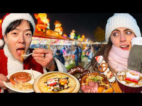 Eating EVERYTHING at Tokyo's Biggest Christmas Market! thumbnail