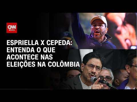 Colômbia terá Espriella x Cepeda no 2º turno; Petro rejeita resultado da eleição thumbnail