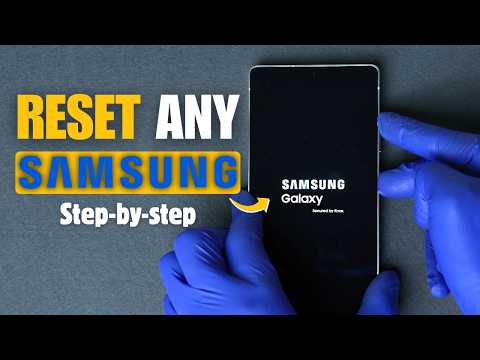 How to HARD RESET Samsung | Quick Factory Reset Tutorial thumbnail