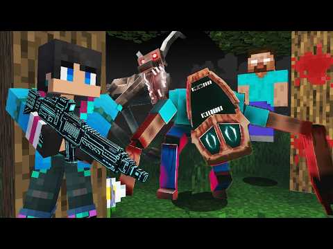 最強銃VS大量の化け物　どっちが強い？？？？【 マイクラ / マインクラフト 】 thumbnail