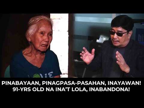 91-yrs old Na Ina, Ginawang Rag Doll ng Pamilya! Tuluyang Pinabayaan, Tumakbo sa BITAG! thumbnail