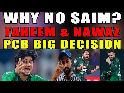 Why no Saim, Faheem & Nawaz in White Ball Camp? PCB selectors make a bold call, here’s why. thumbnail