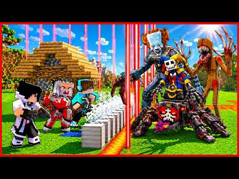 KITA DI PUNGUT BADUT PENNYWISE DAJJAL DI MANSION TERSERAM MINECRAFT ! SEMUA KETAKUTAN thumbnail