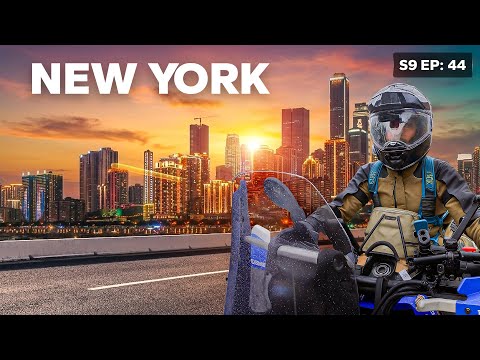 After a Long Journey Finally in New York City ?? S9 EP 44 | Pakistan to Americas Motorcycle Tour thumbnail
