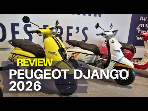 REVIEW : PEUGEOT DJANGO 150 Model 2026 | RESMI FACTORY MASUK INDONESIA thumbnail