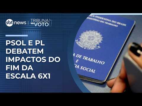 PSOL e PL debatem efeitos do fim da escala 6x1 | #TribunadoVoto thumbnail
