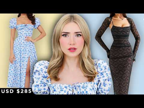 Watch BEFORE you Buy House of Cb Dresses *tested on 2 Different Body Types* thumbnail