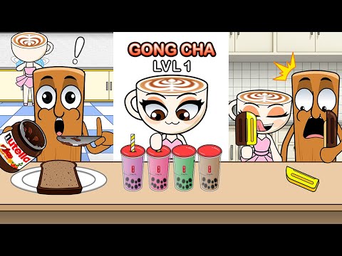 Tung Tung Sahur and Ballerina Cappuccina Story | Mukbang animation | MOOMOOSTUDIO thumbnail