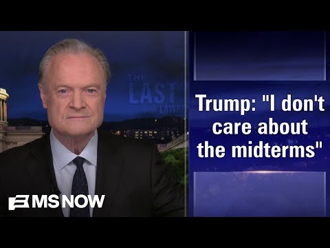 Lawrence: On the 88th day of Donald Trump's 'smart war,' his Cabinet once again laughed about war thumbnail