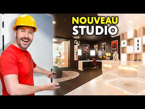 Je construis ma maison de mes rêves ! (visite de mon nouveau studio Youtube) thumbnail