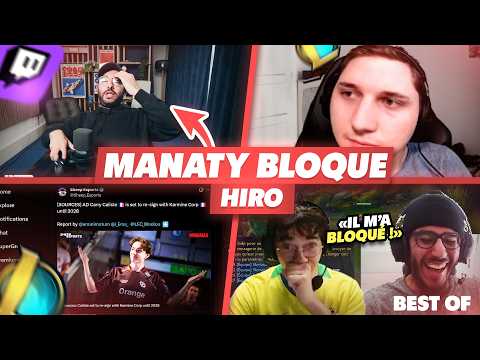 MANATY BLOQUE HIRO SANS LUI DIRE - Best Of LoL #1387 Réactions thumbnail