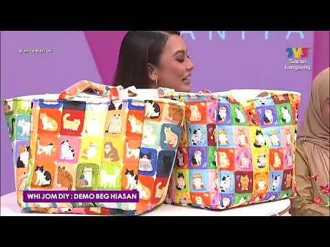 [CLIP] WHI (5 Jun 2026): WHI Jom DIY: Demo Beg Hiasan | Tonton thumbnail