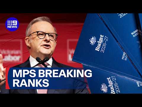 More MPs breaking ranks over federal budget changes | 9 News Australia thumbnail