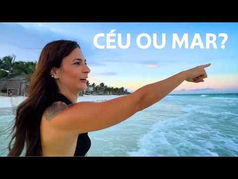 MÉXICO🇲🇽 O MAR MAIS TURQUESA DO MUNDO FICA AQUI EM TULUM | DANI NOCE VIAGEM 309 thumbnail