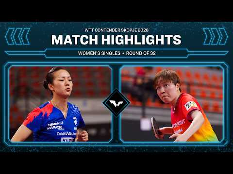 Jia Nan Yuan vs Saki Shibata | WS R32 | #WTTSkopje 2026 thumbnail