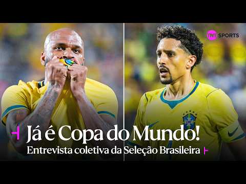 DIRETO DE NEW JERSEY! ENTREVISTA COLETIVA COM MARQUINHOS E IGOR THIAGO PARA A COPA DO MUNDO thumbnail