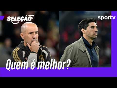 QUEM É MELHOR? SELEÇÃO COMPARA TIMES DE FLAMENGO E PALMEIRAS | SELEÇÃO SPORTV | sportv thumbnail