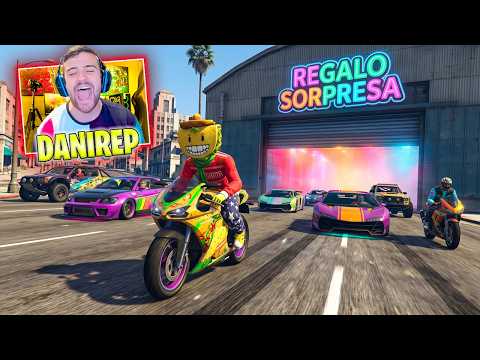 JUEGO UNA CARRERA PERO HAY UN REGALO SORPRESA - GTA 5 ONLINE thumbnail