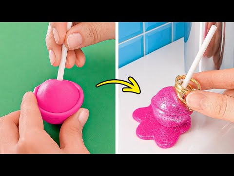 100% FUN! 🎨 Creative Glue Gun Crafts & Hacks for Home & School thumbnail