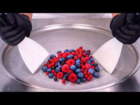 Berry - Ice Cream Rolls | ASMR thumbnail