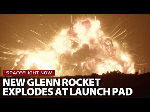 Breaking News: Blue Origin New Glenn rocket explodes during launch pad test thumbnail