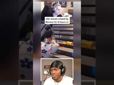 Xqc Stream Sniped By Banana Man!!! thumbnail