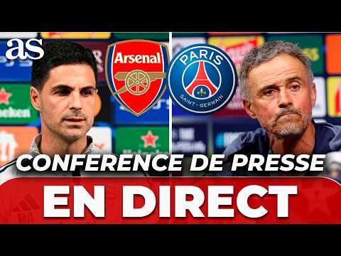 EN DIRECT : LUIS ENRIQUE et ARTETA en conférence de presse après PSG - ARSENAL | FINALE UCL thumbnail