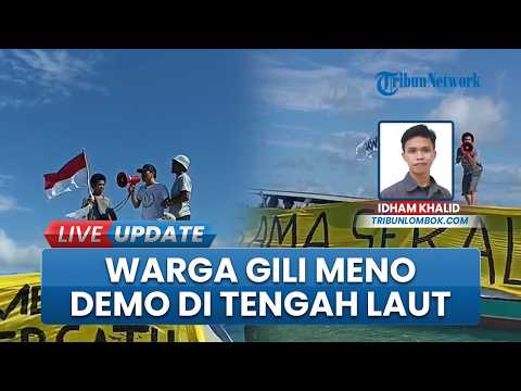 3 Tahun Alami Krisis Air Bersih, Warga Gili Meno Demo di Tengah Laut thumbnail