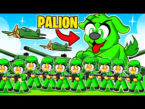 ZOSTAŁEM PSEM i STWORZYŁEM WŁASNĄ MINI ARMIĘ w Roblox! thumbnail