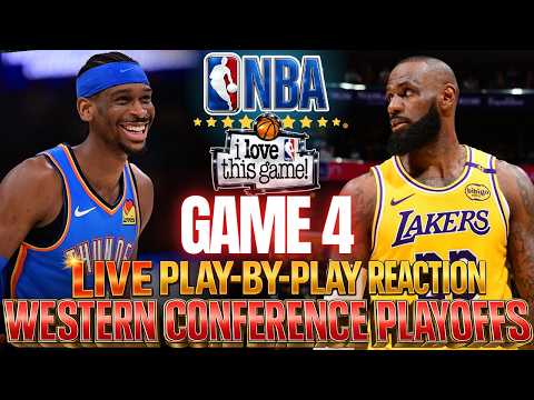 ?LAKERS VS OKC │ SEMIS Game 4 - 2026 NBA WESTERN PLAYOFFS  Play-By-Play Reaction & Scoreboard thumbnail