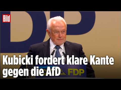 FDP unter Druck – Kubicki will die Partei zurück ins Zentrum führen thumbnail