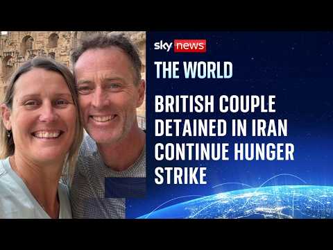 British couple detained in Iran continue hunger strike thumbnail