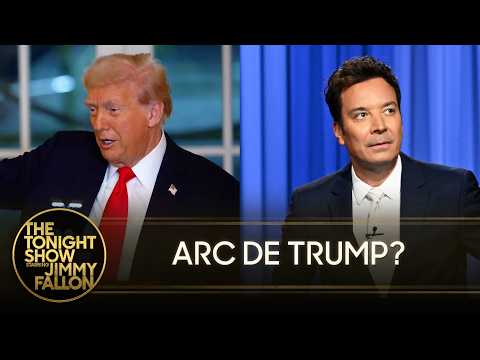 Trump's 250-Foot "Triumphal" Arch Approved Amid Sketchy IRS Deal | The Tonight Show thumbnail