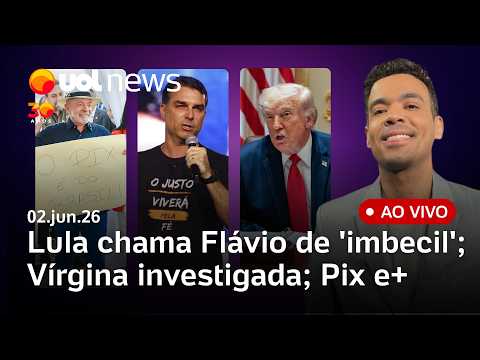 Lula defende Pix e ataca família Bolsonaro; Virgína investigada; e mais notícias thumbnail