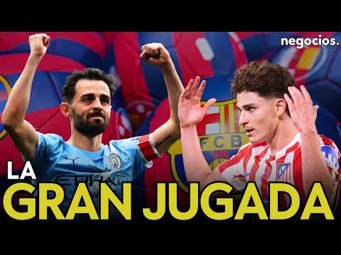 La gran jugada del Barça: la puja por Julián Álvarez y Bernardo Silva tras la salida de Lewandowski thumbnail