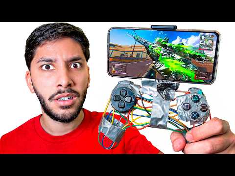Compré los CONTROLES MÁS RAROS de MOBILE thumbnail