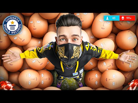99+ KILLS in BR Rank "WORLD RECORD" ☠️ thumbnail