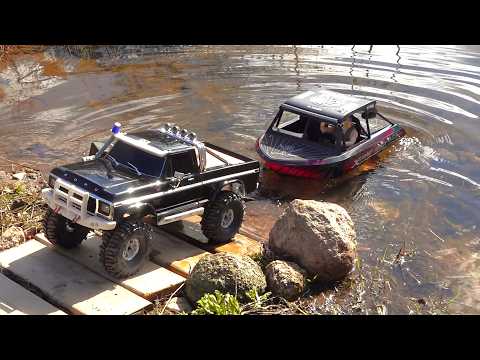 This Truck Was Built to Launch a Boat… ("Jetstream" Proboat) thumbnail