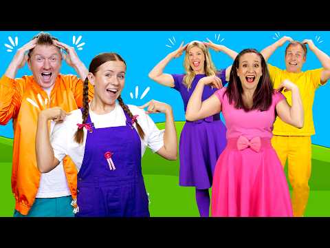 Head, Shoulders, Knees and Toes - with The Mik Maks! Nursery Rhyme thumbnail