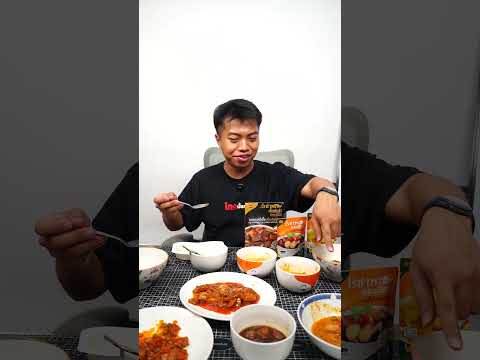 อาหารนักบินอวกาศ สเต็กไก่หมาล่าโรซ่าอาหารพร้อมทาน thumbnail