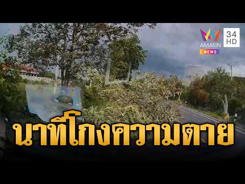 พระคุ้มครองของแท้! นาทีรอดตายต้นไม้หักต่อหน้า | ข่าวอรุณอมรินทร์ | 31/05/69 thumbnail