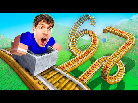 Я ПОСТРОИЛ САМЫЙ ОГРОМНЫЙ ПАРК АТТРАКЦИОНОВ В МАЙНКРАФТ!😱 thumbnail