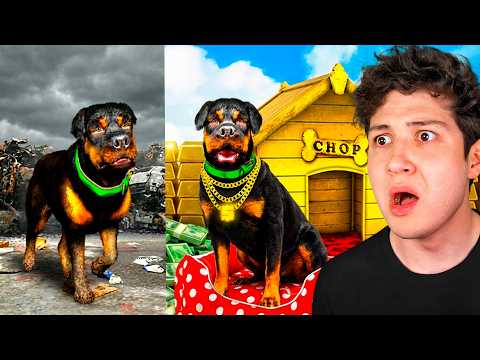 PASO de CHOP POBRE a RICO en GTA 5! 🐶💵 (Mods) thumbnail