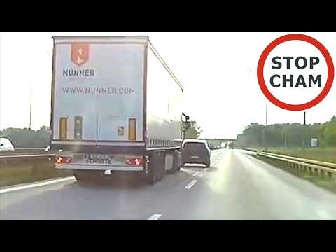 Kierowca blokował ciężarówkę na autostradzie A4 #2243 Wasze Filmy thumbnail
